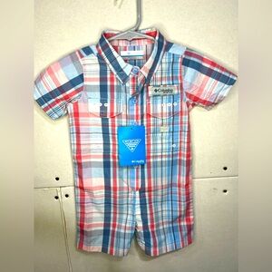 Columbia PFG Romper NWT